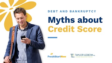 myths about credit score thumbnail